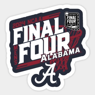 Alabama Crimson Tide Final Four 2024 Sticker